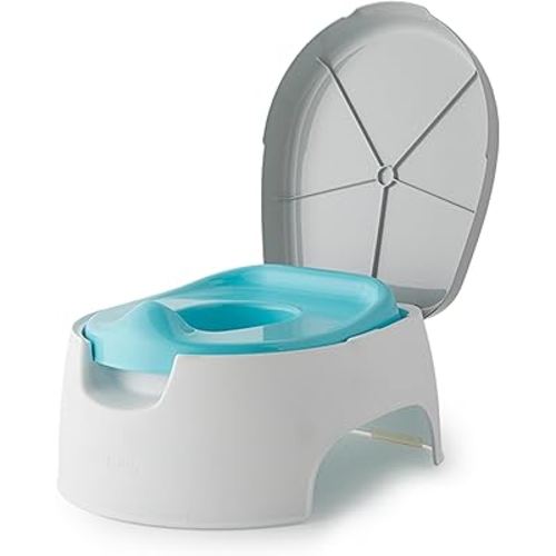 Summer Infant Step Up Seat and Stepstool for Potty Training and Beyond, Easy to Empty and Clean, Space Saving 2-in-1 Solution