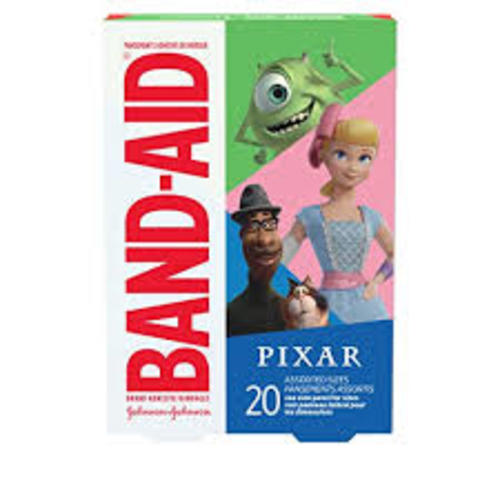 Band-Aid Brand Adhesive Bandages for Minor Cuts & Scrapes, Wound Care Featuring Disney/Pixar Mashup Characters, Fun Bandages for Kids and Toddlers, Assorted Sizes, 20 Count in Oman | Whizz Adhesive Bandages