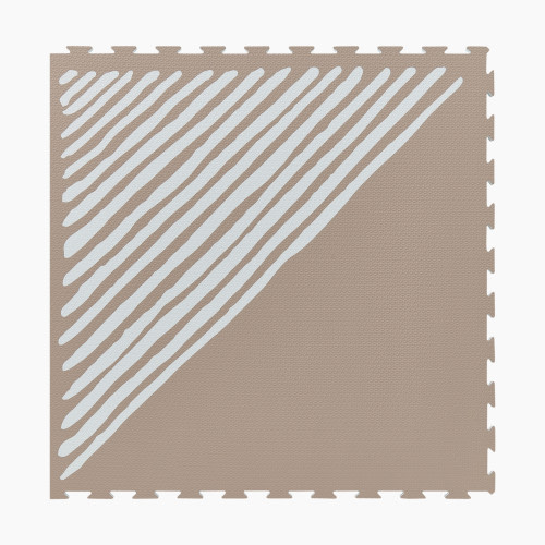 Toddlekind Prettier Puzzle Sandy Lines Collection Foam Playmat - Tan, Standard