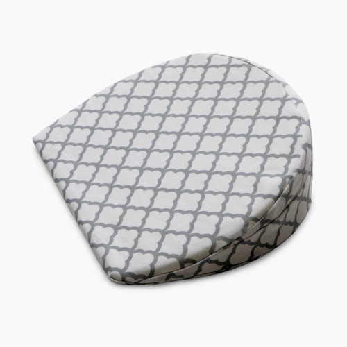 Boppy Pregnancy Support Wedge - Gray Modern Stripe