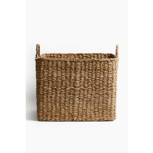 EXTRA-LARGE SEAGRASS STORAGE BASKET