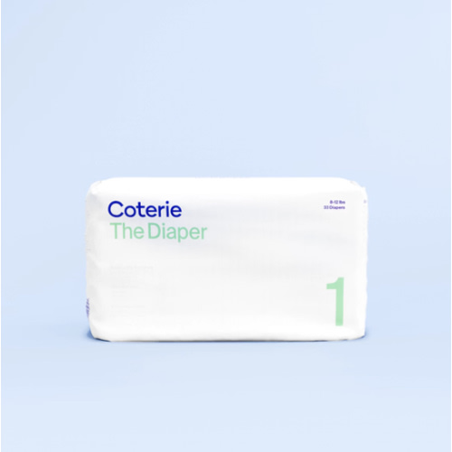 Coterie Diapers - 1 month old (full one month supply)