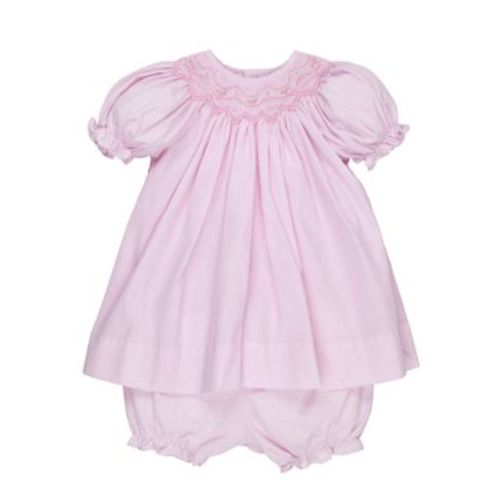 Baby Girls Smocked Gingham Dress