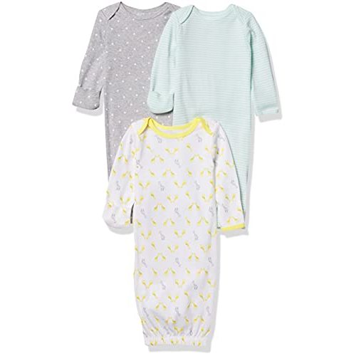 Simple Joys by Carter's Baby 3-Pack Neutral Cotton Sleeper Gown