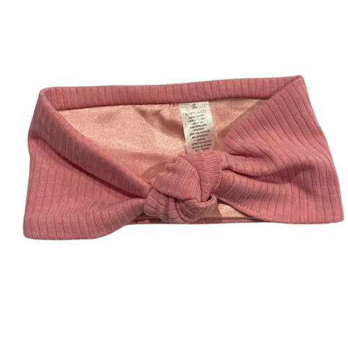 Mauve Ribbed Knot Headband