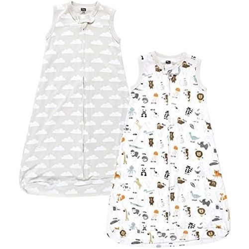 Hudson Baby Unisex Baby Interlock Cotton Sleeveless Sleeping Bag