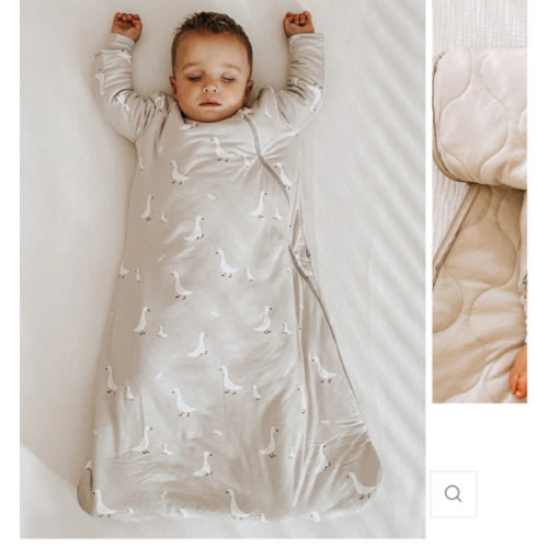 Long Sleeve Sleep Sack - Goose  / 1.0 TOG