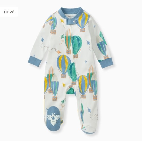 Hot Air Balloon Festival Organic Sleep & Play – Burt's Bees Baby