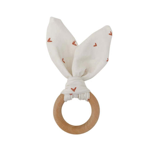 Crinkle Bunny Ears Teether