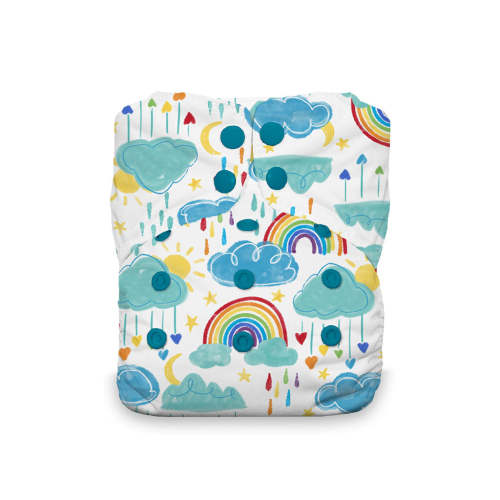 Thirsties Natural One-Size All-in-One Diaper - Snaps