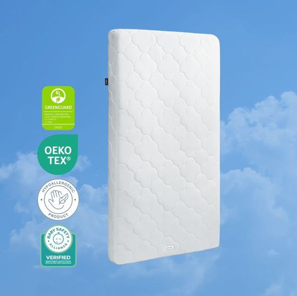 HALO DreamWeave Breathable Crib Mattress | Toddler Mattress | GREENGUARD Gold