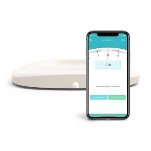 Hatch Grow Smart Changing Pad & Scale (limited Edition) - White