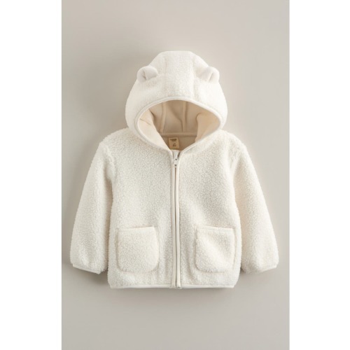 Cozy Hooded Zip Jacket