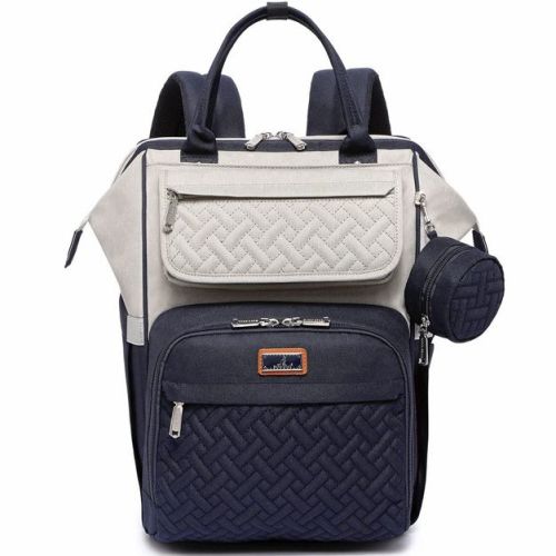 BabbleRoo Diaper Bag Backpack: Ultimate Baby Bag, Versatile Baby Diaper Bag for Modern Parents, Black, 1 pc