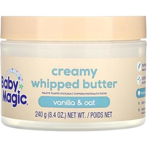 Baby Magic Creamy Whipped Butter Vanilla Oat, 8.4 oz