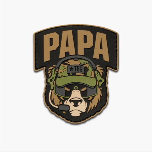 Papa Bear Patch - by TBG – Tactical Baby Gear