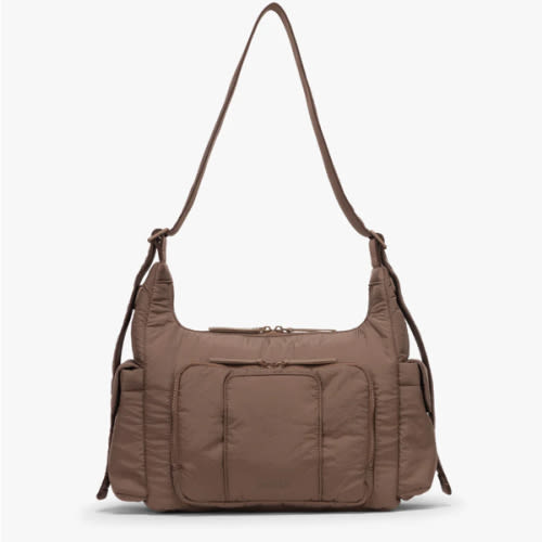Crossbody Diaper Bag - HAZELNUT