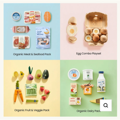 Tiny Land® Organic Play Food Collection