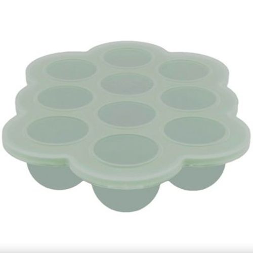 Weesprout Silicone Baby Food Freezer Tray With Clip-on Lid (bright Purple, Six 3 Ounce Sections)