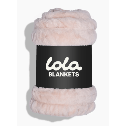 Blush Pink | Lola Blankets | Medium Size