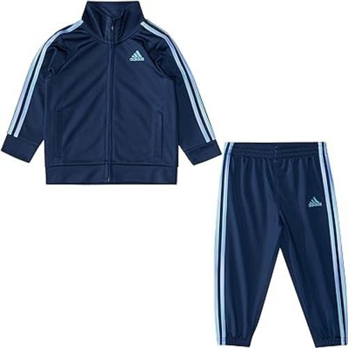 adidas boys Gradient 3s Tricot Track Set