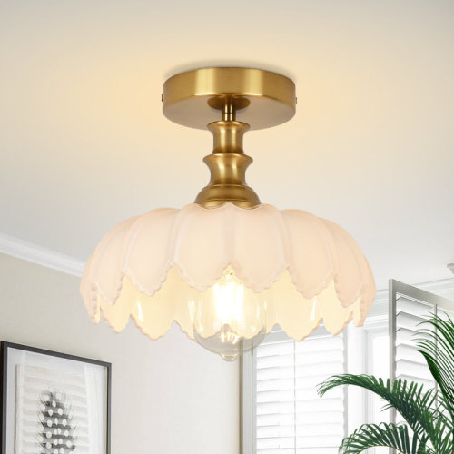 House of Hampton® Junathean Flush Mount Ceiling Light & Reviews | Wayfair