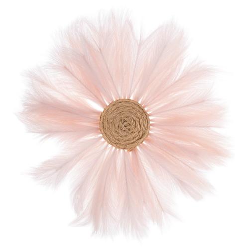 Pink Pampas Grass Flower Wall Decor
