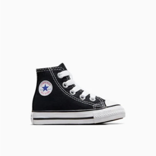 Black Chuck Taylor All Star White High Top Baby Shoe