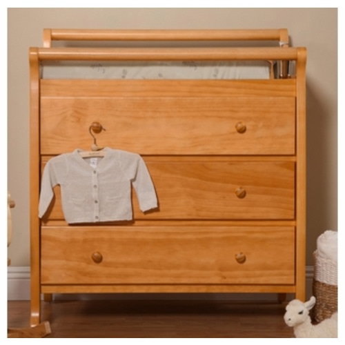DaVinci Emily 3-Drawer Dresser / Changing Table - Honey Oak