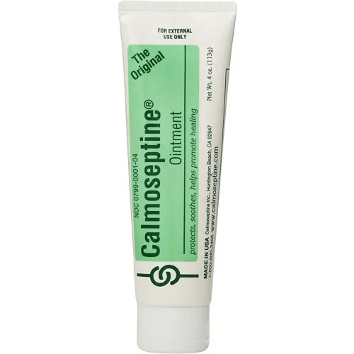 Calmoseptine Ointment Tube, 4 Ounce (Pack of 3)