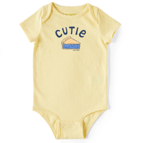 Infant Cutie Pie Short Sleeve Crusher Baby Bodysuit | Shop Life is Good