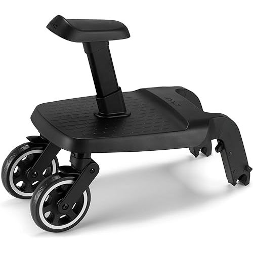 Joolz AER+ Footboard - Accessory for Baby Stroller - Stroll with Two Children - Easy to Store - Spacious & Stable - Foldable & Practical - Smart Design - Black