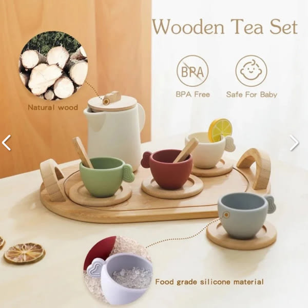 Montessori Children's Tea Set