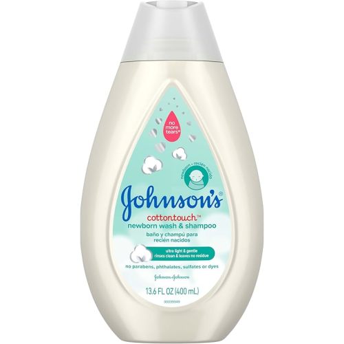 Johnson's CottonTouch Newborn Baby Body Wash & Shampoo