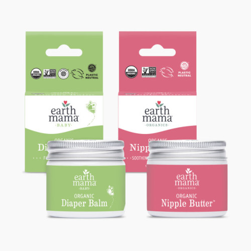 Earth Mama Nipple Butter & Diaper Balm Bundle