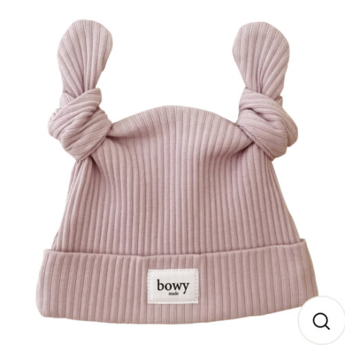 Double Knot Beanie - Rose