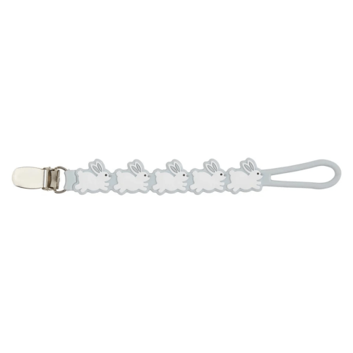 Mud Pie Bunny Easter Silicone Pacifier Strap – Baby Blossom Company