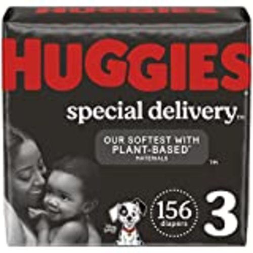 Amazon.com: Huggies Little Movers Baby Diapers, Size 3 (16-28 lbs), 156 Ct : Baby
