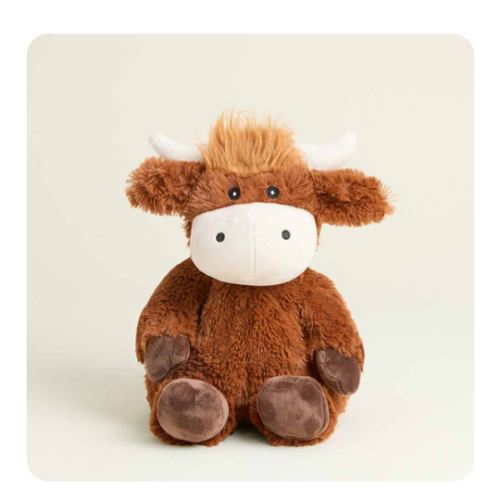 Warmies Highland Cow Stuffed Animals | Highland Cow Plush