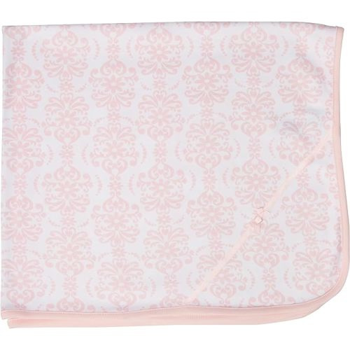 Little Me baby girls nursery swaddling blankets, Damask Scroll, One Size US