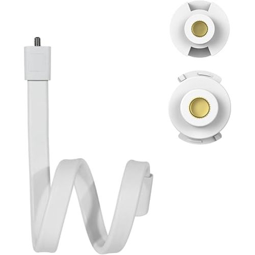 HelloBaby Baby Monitor Mount for HB6339/HB65/HB40/HB6240/HB6081/VT302,Camera Stand Wraps Around Cot for Most HelloBaby Monitor Camera,Bendable and Adjustable,No Tools or Wall Damage Indoor Outdoor