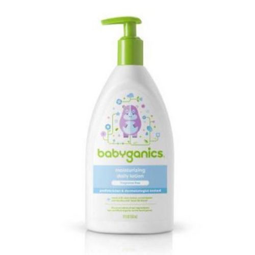 Babyganics Daily Lotion, Fragrance Free - 17 Fl Oz - Packaging May Vary