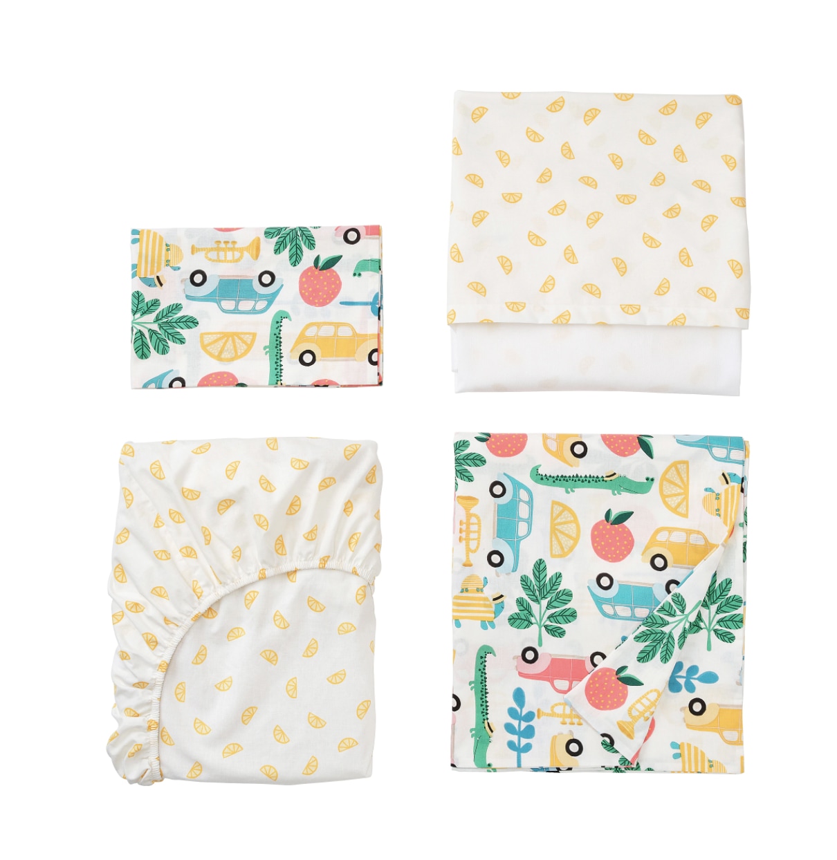 IKEA RÖRANDE 4-piece bedlinen set for crib