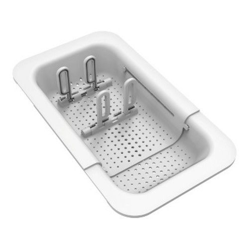 Dr. Brown's Plastic Adjustable Sink Cleaning Caddy: White, 12" Height, 2 lbs