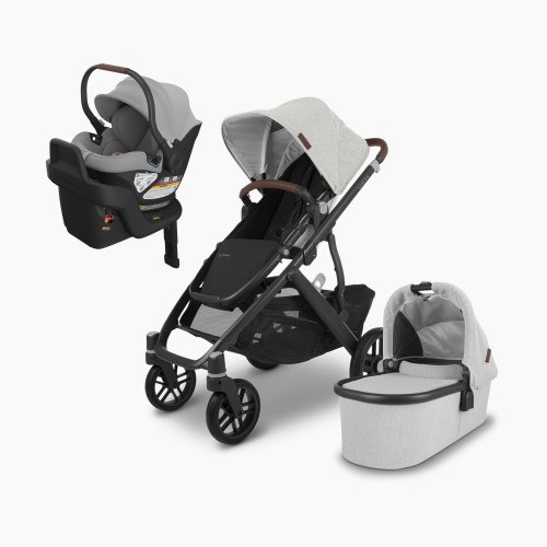 UPPAbaby Aria Infant Car Seat & Vista V2 Stroller Travel System - Anthony