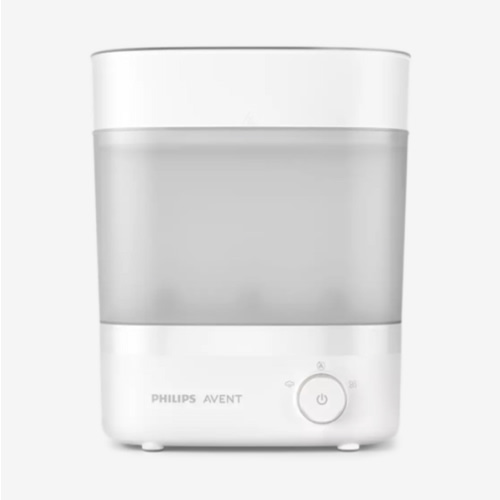 Philips Avent Baby Bottle Sterilizer and Dryer Premium, Removes 99,9% of Bacteria, Chemicals Free, Capacity 6 Bottles/Teats/Accessories, Modular Space Saving Design, Model SCF293