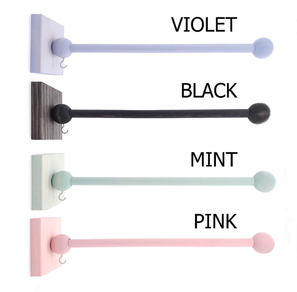 Adjustable Wall Baby Mobile Wood Arm