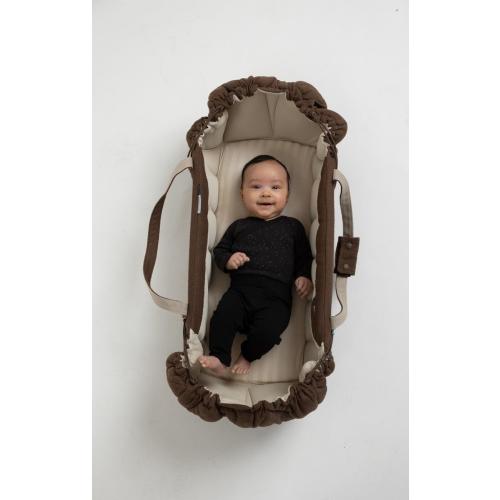 Najell SleepCarrier 5 Baby Lounger - Oat Beige- Safe Sleep- Naps on the go - Najell
