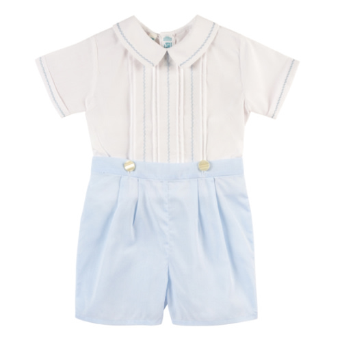 Newborn and Baby Boy Outfit | Navy and Blue Baby Boy Outfit | Toddler Outfit |Feltman Brothers