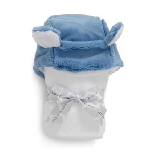 Luxe Faux Fur Hooded Towel